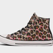CONVERSE 8-BIT LEOPARD PRINT豹纹大童款帆布鞋