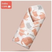 babycare 婴儿纯棉纱布抱被