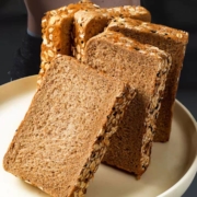 聚划算百亿补贴：光合力量  黑麦全麦面包  低脂饱腹  箱装2斤