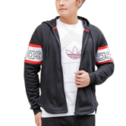 阿迪达斯 男子 运动休闲系列 M UT ZIP HOODY 运动 连帽外套