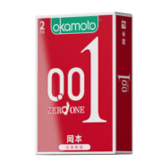 日本进口 冈本 001超薄型安全套 2只体验装