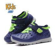 限尺码、百亿补贴：Skechers斯凯奇 男 小童 透气洞洞 休闲凉鞋 92810N