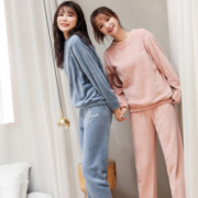 俞兆林 女士无痕德绒保暖内衣套装 400g
