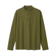 限码：无印良品 MUJI 19AC775 男士衬衫