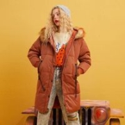 百亿补贴：elf sack 妖精的口袋 女士 加厚外套