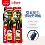 京东PLUS会员： Colgate 高露洁 适齿炭牙刷 4支 *11件