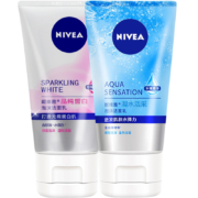 聚划算百亿补贴：NIVEA 妮维雅 洗面奶早晚装 150g