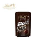 Lindt 瑞士莲 纯味可可60%软心巧克力 200g *4件
