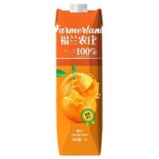 福兰农庄 100%橙汁 1L/瓶*10件