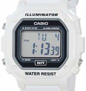 CASIO卡西欧 F-108WHC-7ACF白色方块表  含税到手约216元