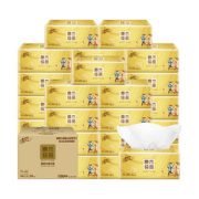 20点开始、88VIP： 清风 原木纯品金装系列 抽纸 3层*140抽*24包（188*152mm ） *3件