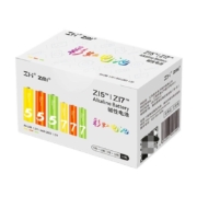 百亿补贴： ZMI 紫米 彩虹碱性电池 5号12粒+7号12粒
