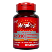 美国原装进口 Schiff MegaRed 高含量辅酶Q10软胶囊 90粒 保护心脏