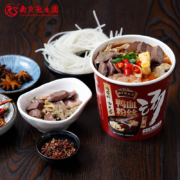 中华老字号 南京冠生园 鸭血粉丝汤 165gx3桶