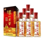 88VIP：泸州老窖 浓香型高度白酒 52度 500mL*6瓶