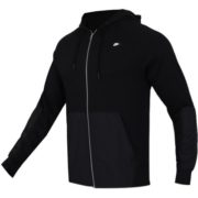 限尺码、百亿补贴：NIKE耐克 男装 休闲连帽 黑色夹克衫 CI9585