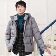 80%灰鸭绒！JEANSWEST 真维斯 JW-94-123TB582 男士羽绒服 126.9元包邮（需用券）