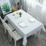 3号馆 简约餐桌桌垫布 40*60cm（两张装）白色格子