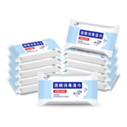 达力 酒精消毒湿巾 100张*3件
