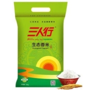 京东PLUS会员：三人行 长粒香东北大米 10kg *3件