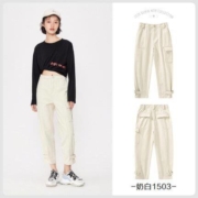 Semir 森马 13-010270205 女士纯棉工装裤
