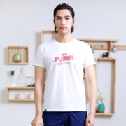 地球科学家 咖啡碳/棉氨/速干面料 男休闲T恤