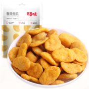 香浓酥脆！百草味 蟹香蚕豆 180g/袋