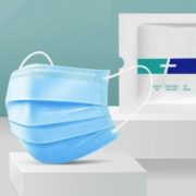 防护透气！珍济堂 一次性医用外科口罩 100只
