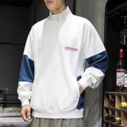 JEANSWEST 真维斯 JY-04-121043 男士立领拼接卫衣