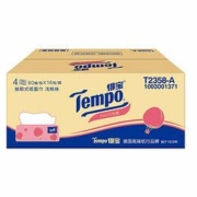 Tempo 得宝 浅桃系列 抽纸 4层*90抽*16包 *2件
