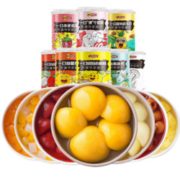 林家铺子 混合水果罐头 425g*6罐 *4件
