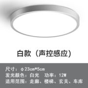 Langsong A121 LED智能感应灯 白款 20*4cm 12w 15元包邮（需用券）