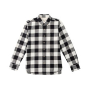 MUJI 无印良品 M9AC526 男士新疆棉法兰绒衬衫