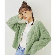 限尺码：HSTYLE 韩都衣舍 CQ96910007 女款毛领开衫