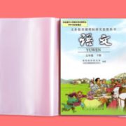 送16枚姓名贴！可得旺 透明书套 10张 小号  3.5元包邮