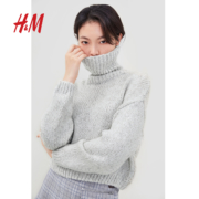HM 0842245 女装茧形套头针织衫 *2件