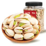 百草味 原色无漂白 盐焗味开心果 500g/罐