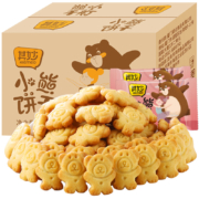 其妙 小熊饼干 整箱400g