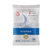芦花 海盐食用盐 400g*6袋