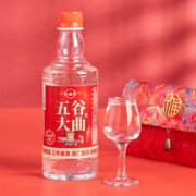 谷曲珍 五谷大曲 浓香型52度纯粮食酒 500ml 试饮装