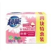超能 女士内衣皂 101g*4块