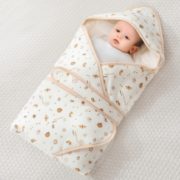 A类品质！Elepbaby 象宝宝 婴儿抱被睡袋 90X90cm 蜗牛历险记 35元（需用券）