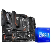 百亿补贴： Intel 英特尔 i7-10700F盒装处理器+技嘉 技嘉B460M D2V主板 板U套装