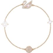 某猫¥900！Swarovski 施华洛世奇 Dazzling 粉天鹅手链 5472271 到手￥462.37