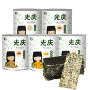 光庆 海苔夹心脆 芝麻夹心海苔5罐装