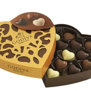 prime会员！Godiva 歌帝梵 金装系列 14颗巧克力心形礼盒装  直邮含税到手￥140.16‬