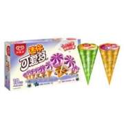 plus会员、限地区：和路雪 迷你可爱多甜筒 蓝莓酸奶口味 20g*10支*5件