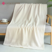洁丽雅（Grace）浴巾135*68cm 米白