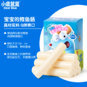 鳕鱼靡添加量≥70%：小鹿蓝蓝 儿童零食鳕鱼肠 300g