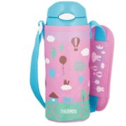 中亚Prime会员！ THERMOS 膳魔师 FHL-401F LP 真空隔热吸管水杯 400ml   到手价99.55元包邮